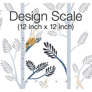 RoomMates Aviary Branch Peel & Stick Wallpaper