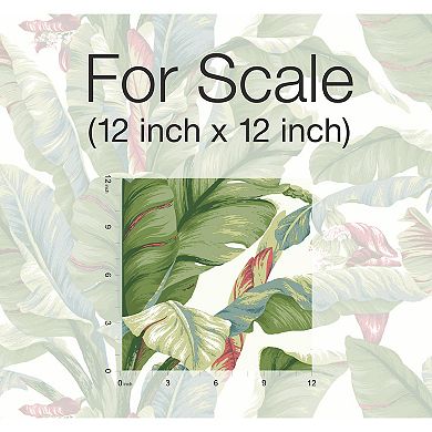 RoomMates Banana Leaf Peel & Stick Wallpaper