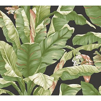 RoomMates Banana Leaf Peel & Stick Wallpaper