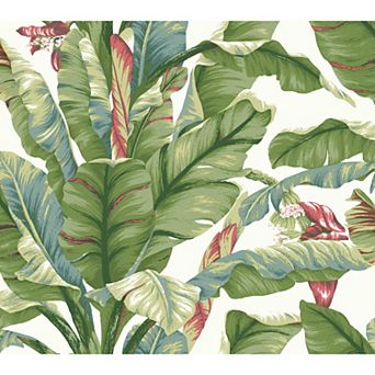 RoomMates Banana Leaf Peel & Stick Wallpaper