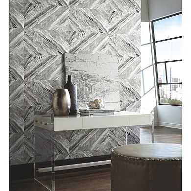 RoomMates Carrara Horizontal Peel & Stick Wallpaper