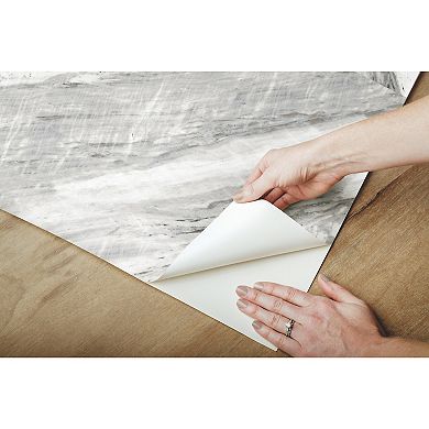 RoomMates Carrara Horizontal Peel & Stick Wallpaper