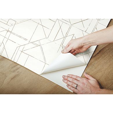 RoomMates Cubist Cityscape Peel & Stick Wallpaper