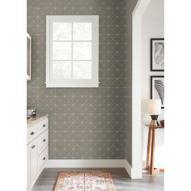 RoomMates Double Diamonds Peel & Stick Wallpaper