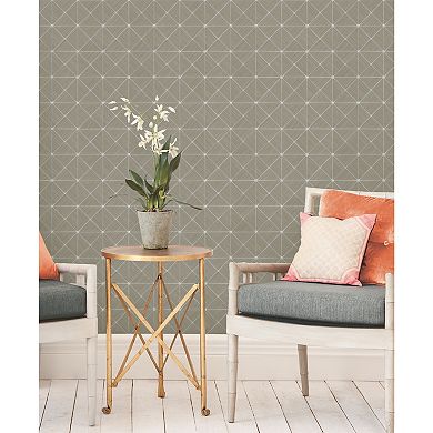 RoomMates Double Diamonds Peel & Stick Wallpaper