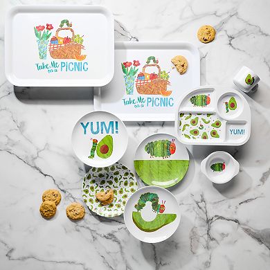 Godinger Silver World of Eric Carle "The Very Hungry Caterpillar" 4-pc. Kids' Melamine Plate Set