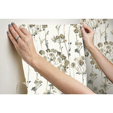 RoomMates Flourish Peel & Stick Wallpaper
