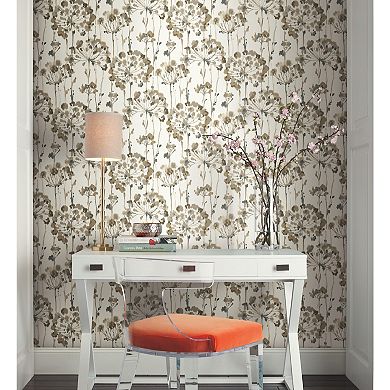 RoomMates Flourish Peel & Stick Wallpaper