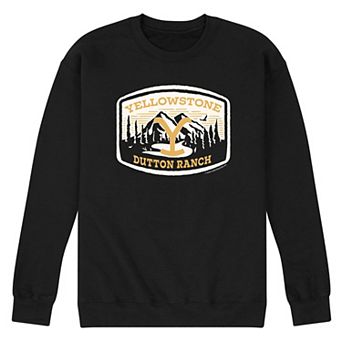 Men's Yellowstone Nature Scene Sweatshirt