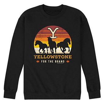 Men's Yellowstone Wild Horses Sweatshirt