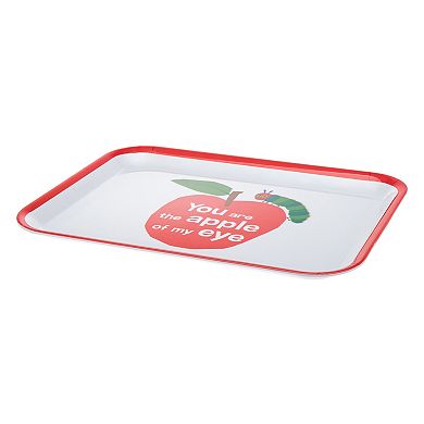 Godinger Silver World of Eric Carle "The Very Hungry Caterpillar" Apple Melamine Tray
