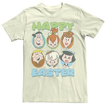 Men's The Flintstones Happy Easter Eggs Tee