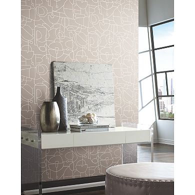 RoomMates Fractured Prism Peel & Stick Wallpaper