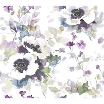 RoomMates Garden Anemone Peel & Stick Wallpaper