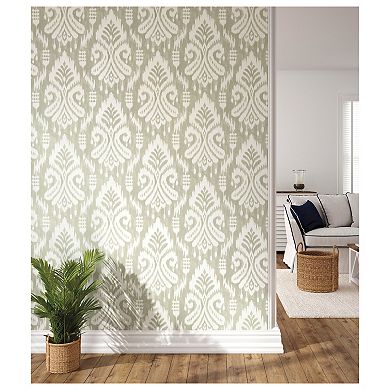 RoomMates Hawthorne Ikat Peel & Stick Wallpaper