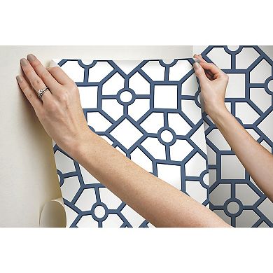 RoomMates Hedgerow Trellis Peel & Stick Wallpaper