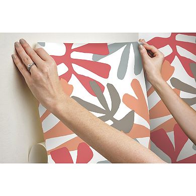 RoomMates Kinetic Tropical Peel & Stick Wallpaper