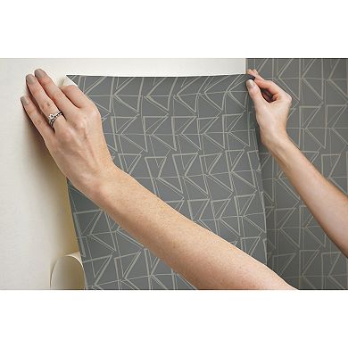 RoomMates Love Triangles Peel & Stick Wallpaper