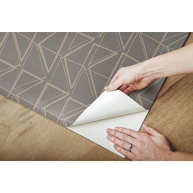 RoomMates Love Triangles Peel & Stick Wallpaper