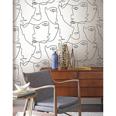 RoomMates Love Triangles Peel & Stick Wallpaper