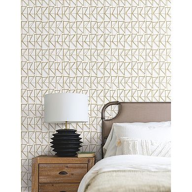 RoomMates Love Triangles Peel & Stick Wallpaper