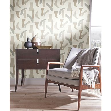 RoomMates Modernist Peel & Stick Wallpaper