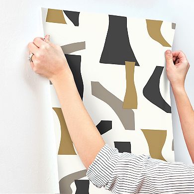 RoomMates Modernist Peel & Stick Wallpaper