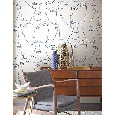 RoomMates Pablo Portraits Peel & Stick Wallpaper