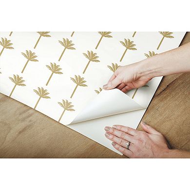 RoomMates Palm Bay Peel & Stick Wallpaper