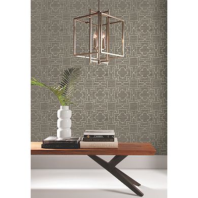 RoomMates Quatrefoil Trellis Peel & Stick Wallpaper