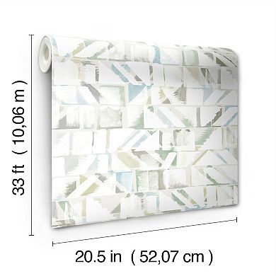 RoomMates Refraction Peel & Stick Wallpaper