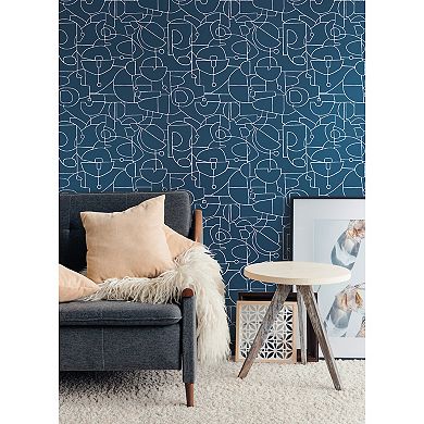 RoomMates Robotics Peel & Stick Wallpaper