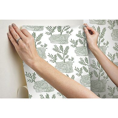 RoomMates Seedlings Peel & Stick Wallpaper
