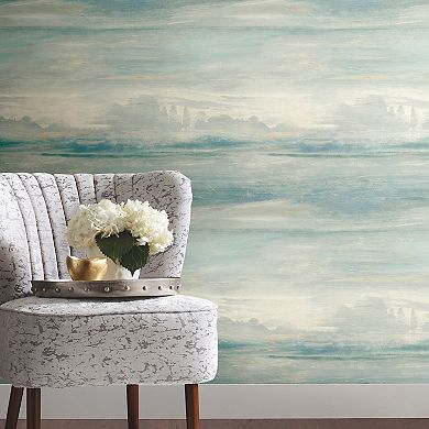 RoomMates Soothing Mists Scenic Peel & Stick Wallpaper
