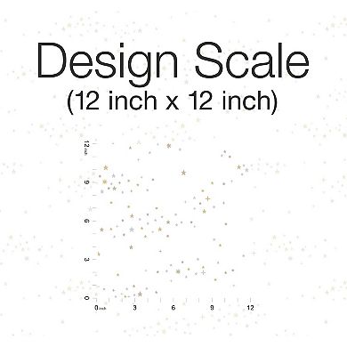 RoomMates Starlight Star Bright Peel & Stick Wallpaper