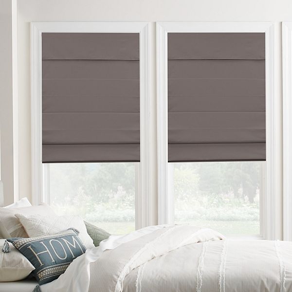 Sonoma Goods For Life® Cordless Classic Room Darkening Roman Shade