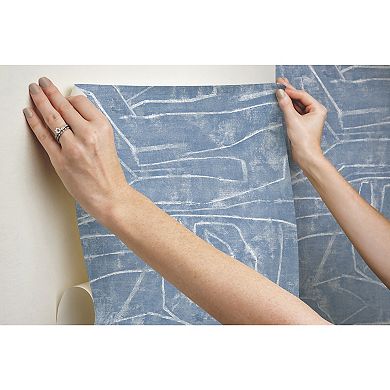 RoomMates Urban Chalk Peel & Stick Wallpaper