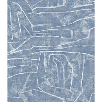 RoomMates Urban Chalk Peel & Stick Wallpaper