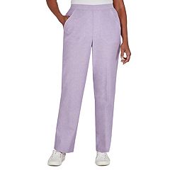 Alfred dunner purple on sale pants