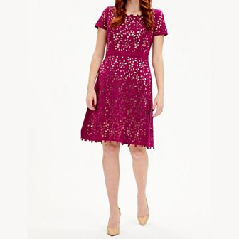 Women's Focus By Shani Cutout Fit & Flare Dress