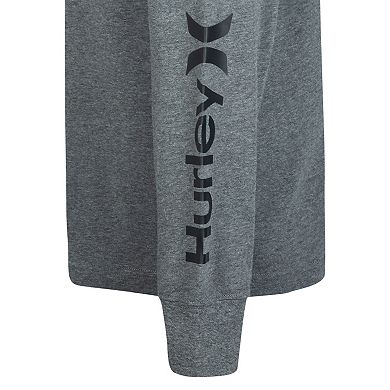 Boys 8-20 Hurley Long Sleeve Boxed Logo Graphic Tee