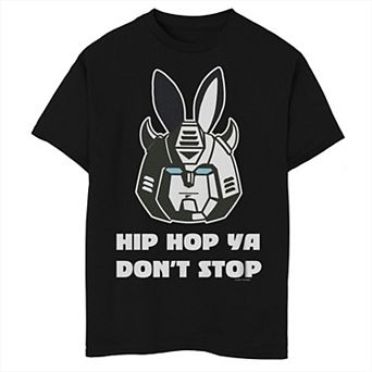 Boys 8-20 Transformers Optimus Prime Bunny Ears Easter Hip Hop Ya Graphic Tee