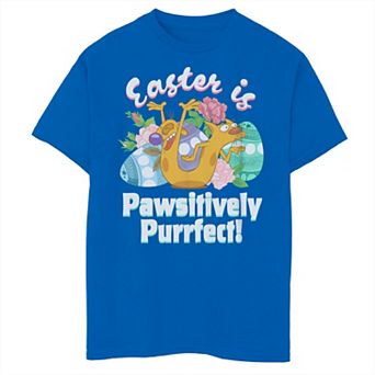 Boys 6-20 Nickelodeon CatDog Easter Is Pawsitively Purrfect Graphic Tee