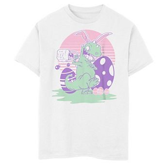 Boys 8-20 Nickelodeon Rugrats Reptar Eggs Easter Graphic Tee