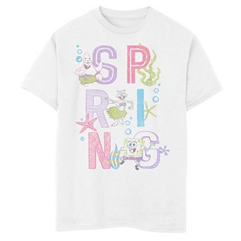 Boys 8-20 Nickelodeon Spongebob Squarepants Ocean Spring Graphic Tee
