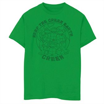 Boys 8-20 Teenage Mutant Ninja Turtles Keep The Green Earth Green Graphic Tee