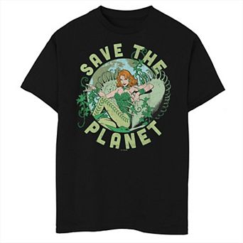 Boys 6-20 DC Comics Batman Save The Planet Poison Ivy Pose Graphic Tee