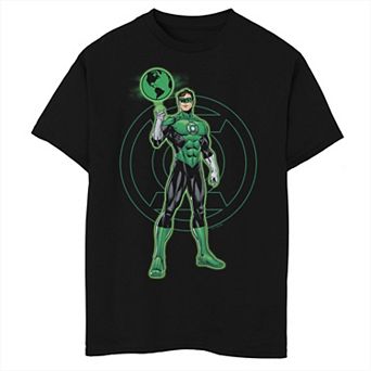 Boys 8-20 DC Comics Justice League Green Lantern Green Earth Graphic Tee
