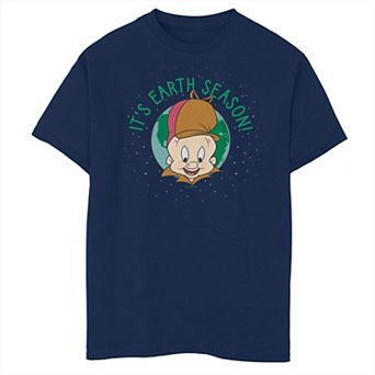 Boys 6-20 Looney Tunes Elmer Fudd It's Earth Season Graphic Tee