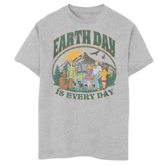 Boys 8-20 Scooby Doo Saves Earth Day Is Every Day Graphic Tee